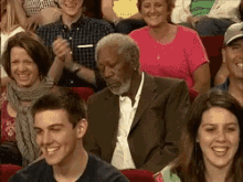 Morgan Freeman Caught Sleeping then Clapping